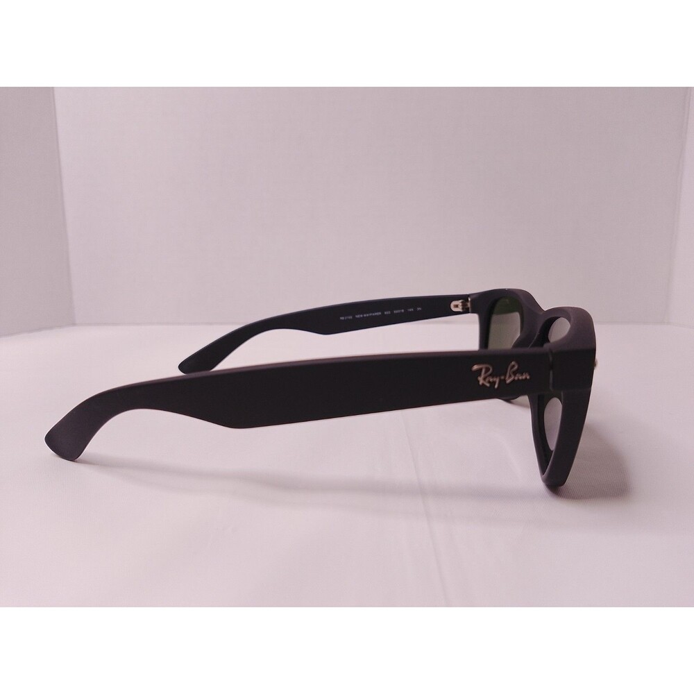 Ray-Ban Wayfarer Classic RB2132 622 55-18 Matte Black Frame - Picture 15 of 16